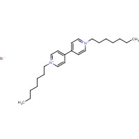 6159-05-3 1,1'-DI-N-HEPTYL-4,4'-BIPYRIDINIUM DIBROMIDE chemical structure