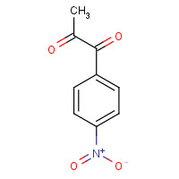 6159-25-7 1-(4-Nitrophenyl)-1,2-propanedione chemical structure