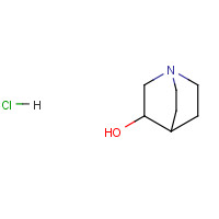 6238-13-7 3-Quinuclidinol hydrochloride chemical structure