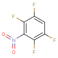 6257-03-0 2,3,5,6-TETRAFLUORONITROBENZENE chemical structure