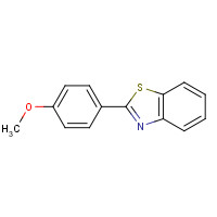 6265-92-5 2-(4-METHOXYPHENYL)BENZOTHIAZOLE chemical structure