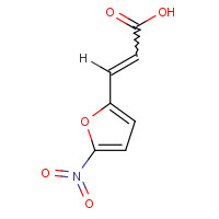 6281-23-8 3-(5-Nitro-2-furyl)acrylic acid chemical structure