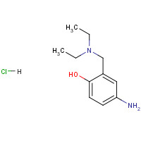 6297-14-9 4-AMINO-ALPHA-DIETHYLAMINO-O-CRESOL DIHYDROCHLORIDE chemical structure