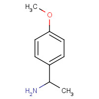 6298-96-0 1-(4-METHOXY-PHENYL)-ETHYLAMINE chemical structure
