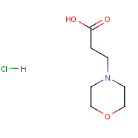6319-95-5 3-MORPHOLIN-4-YL-PROPIONIC ACID HCL chemical structure