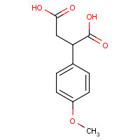 6331-59-5 2-(4-METHOXY-PHENYL)-SUCCINIC ACID chemical structure