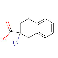 6331-63-1 D,L-2-AMINOTETRALIN-2-CARBOXYLIC ACID chemical structure