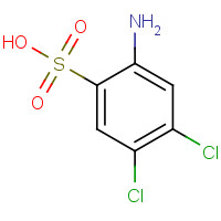 6331-96-0 3,4-Dichloroaniline-6-sulfonic acid chemical structure