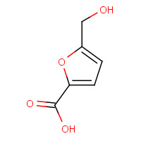 6338-41-6 5-HYDROXYMETHYL-FURAN-2-CARBOXYLIC ACID chemical structure