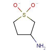 6338-70-1 1,1-DIOXIDOTETRAHYDROTHIEN-3-YLAMINE chemical structure