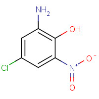 6358-08-3 2-Amino-4-chloro-6-nitrophenol chemical structure