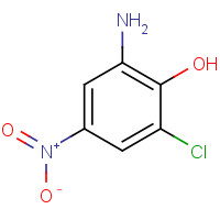6358-09-4 2-Amino-6-chloro-4-nitrophenol chemical structure