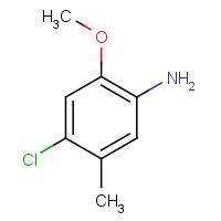 6376-14-3 4-Chloro-2-methoxy-5-methylaniline chemical structure