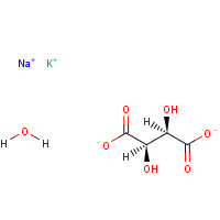 6381-59-5 Potassium sodium tartrate tetrahydrate chemical structure