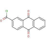 6470-87-7 ANTHRAQUINONE-2-CARBONYL CHLORIDE chemical structure
