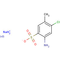 6627-59-4 Sodium 4-amino-6-chlorotoluene-3-sulphonate chemical structure