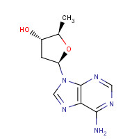 6698-26-6 2',5'-DIDEOXYADENOSINE chemical structure