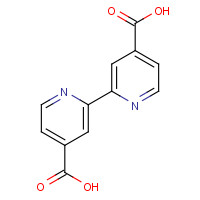 6813-38-3 2,2'-Bipyridine-4,4'-dicarboxylic acid chemical structure