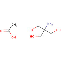 6850-28-8 Tris(hydroxymethyl)aminomethane acetate salt chemical structure