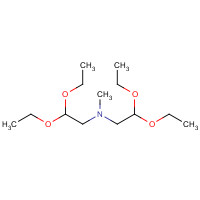 6948-86-3 2,2'-METHYLIMINOBIS(ACETALDEHYDE DIETHYL ACETAL) chemical structure