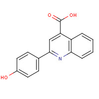 6952-34-7 2-(4-HYDROXYPHENYL)QUINOLINE-4-CARBOXYLIC ACID chemical structure