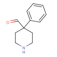 6952-94-9 4-PHENYL-4-PIPERIDINECARBOXALDEHYDE chemical structure