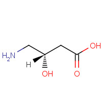 7013-05-0 (S)-(+)-4-AMINO-3-HYDROXYBUTANOIC ACID chemical structure