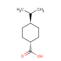 7077-05-6 trans-4-Isopropylcyclohexane carboxylic acid chemical structure