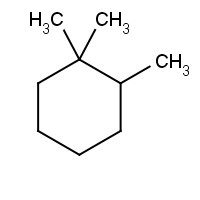 7094-26-0 1,1,2-TRIMETHYLCYCLOHEXANE chemical structure