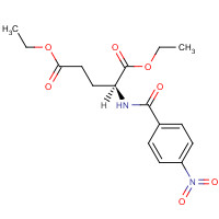 7148-24-5 N-(4-NITROBENZOYL)-L-GLUTAMIC ACID DIETHYL ESTER chemical structure