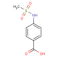 7151-76-0 4-(METHANESULFONYLAMINO)BENZOIC ACID chemical structure