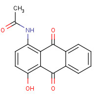 7323-62-8 1-ACETAMIDO-4-HYDROXYANTHRAQUINONE chemical structure