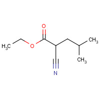 7352-02-5 ETHYL 2-CYANO-4-METHYLVALERATE chemical structure
