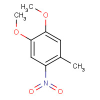 7509-11-7 4,5-DIMETHOXY-2-NITROTOLUENE chemical structure