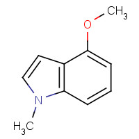 7556-35-6 4-METHOXY-1-METHYLINDOLE chemical structure