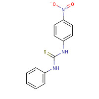 7669-49-0 1-(4-NITROPHENYL)-3-PHENYL-2-THIOUREA chemical structure