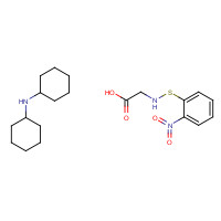 7675-47-0 N-O-NITROPHENYLSULFENYL-GLYCINE DI(CYCLOHEXYL)AMMONIUM SALT chemical structure
