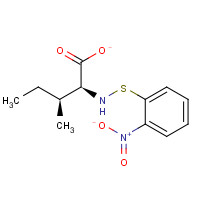 7675-49-2 N-2-NITROPHENYLSULFENYL-L-ISOLEUCINE DICYCLOHEXYLAMMONIUM SALT chemical structure