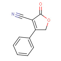 7692-89-9 2-OXO-4-PHENYL-2,5-DIHYDRO-3-FURANCARBONITRILE chemical structure