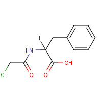 7765-11-9 CHLOROACETYL-DL-PHENYLALANINE chemical structure