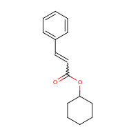 7779-17-1 CYCLOHEXYL CINNAMATE chemical structure