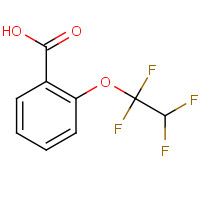 10008-97-6 2-(1,1,2,2-TETRAFLUOROETHOXY)BENZOIC ACID chemical structure