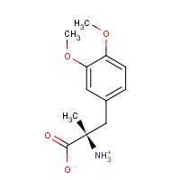 10128-06-0 (2S)-2-Amino-3-(3,4-dimethoxyphenyl)-2-methyl-propanoic acid chemical structure