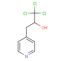 10129-56-3 ALPHA-(TRICHLOROMETHYL)-4-PYRIDINEETHANOL chemical structure