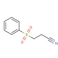 10154-75-3 3-(PHENYLSULFONYL)PROPIONITRILE chemical structure