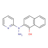 10335-31-6 2-(2-PYRIDYLAZO)-1-NAPHTHOL chemical structure