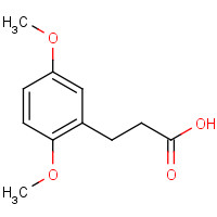 10538-49-5 3-(2,5-DIMETHOXYPHENYL)PROPIONIC ACID chemical structure