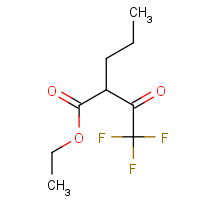 10556-91-9 4,4,4-TRIFLUORO-2-PROPYL-3-OXOBUTYRIC ACID ETHYL ESTER chemical structure