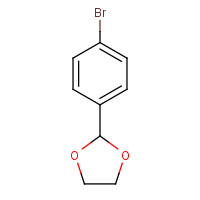 10602-01-4 2-(4-BROMOPHENYL)-1,3-DIOXOLANE chemical structure