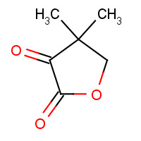 13031-04-4 DIHYDRO-4,4-DIMETHYL-2,3-FURANDIONE chemical structure